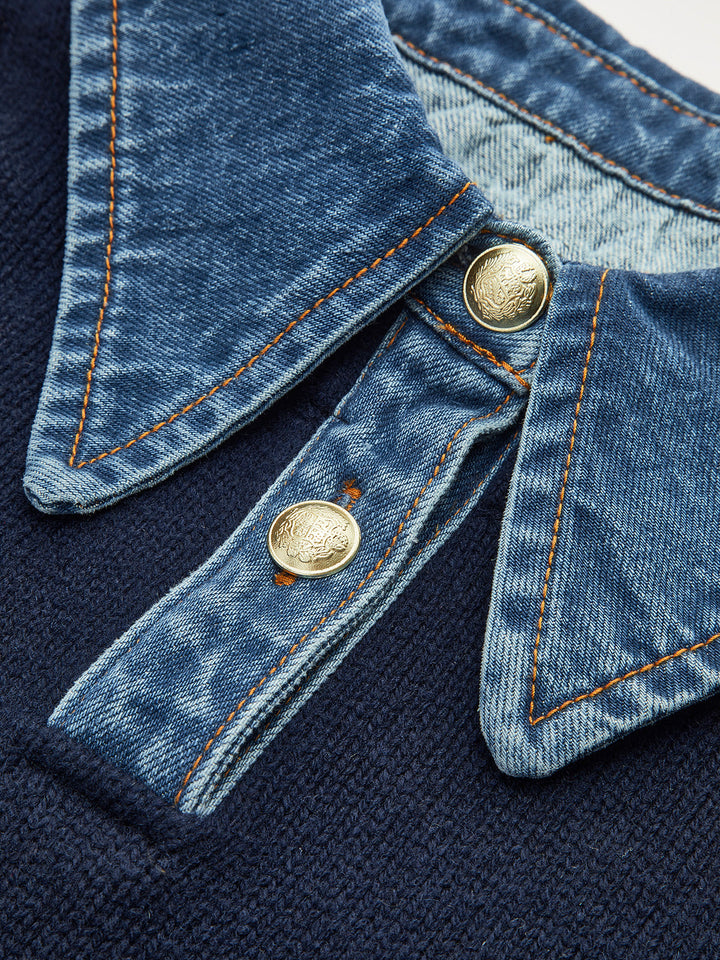 Damestrui met overhemdkraag - Alriksa