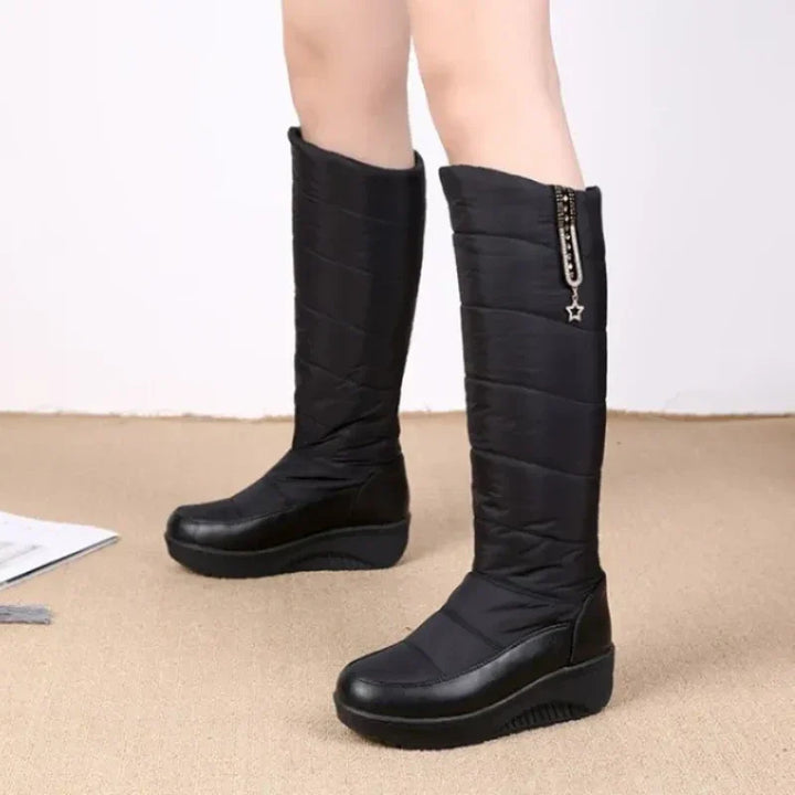 Olgia - Hoge Winterschoenen met sleehak