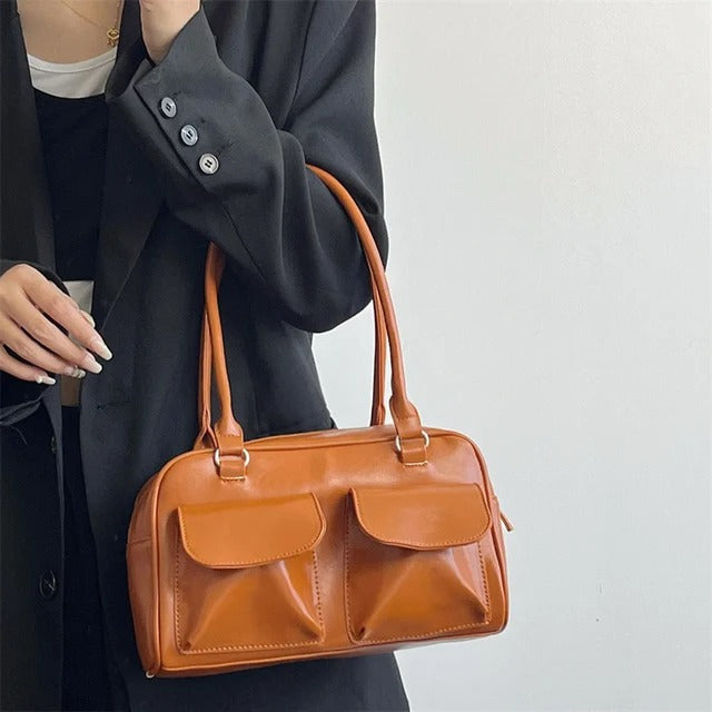 Lexan - Vintage leren tas