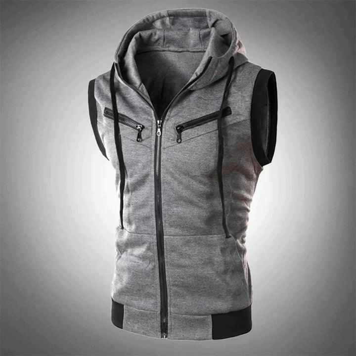 CARSON - Slank vest met capuchon