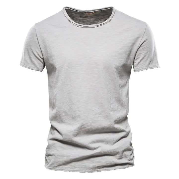 Katoenen heren-T-shirt