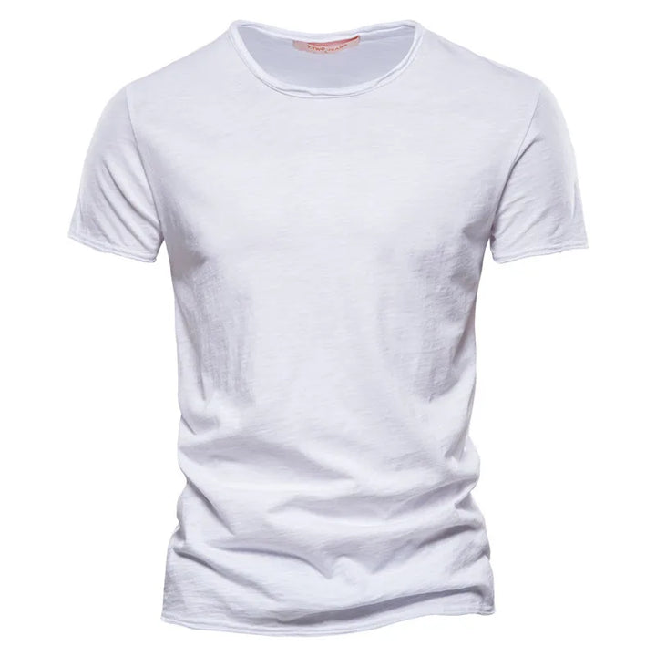 Katoenen heren-T-shirt