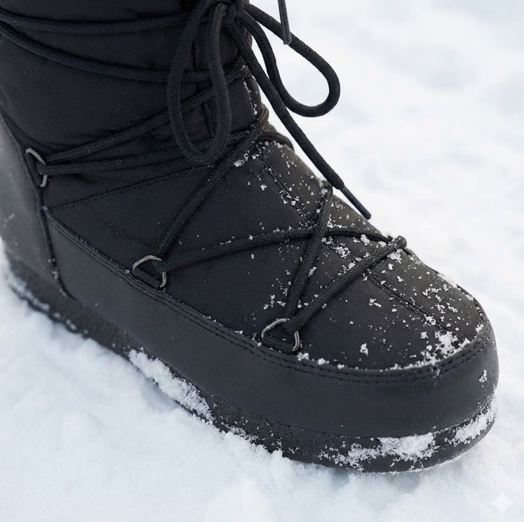 Waterdichte gedempte sneeuwlaarzen voor dames - Kolesa