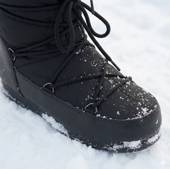 Waterdichte gedempte sneeuwlaarzen voor dames - Kolesa