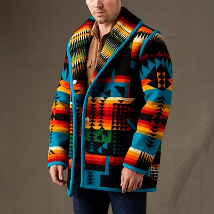 Kort vest met print - Darius