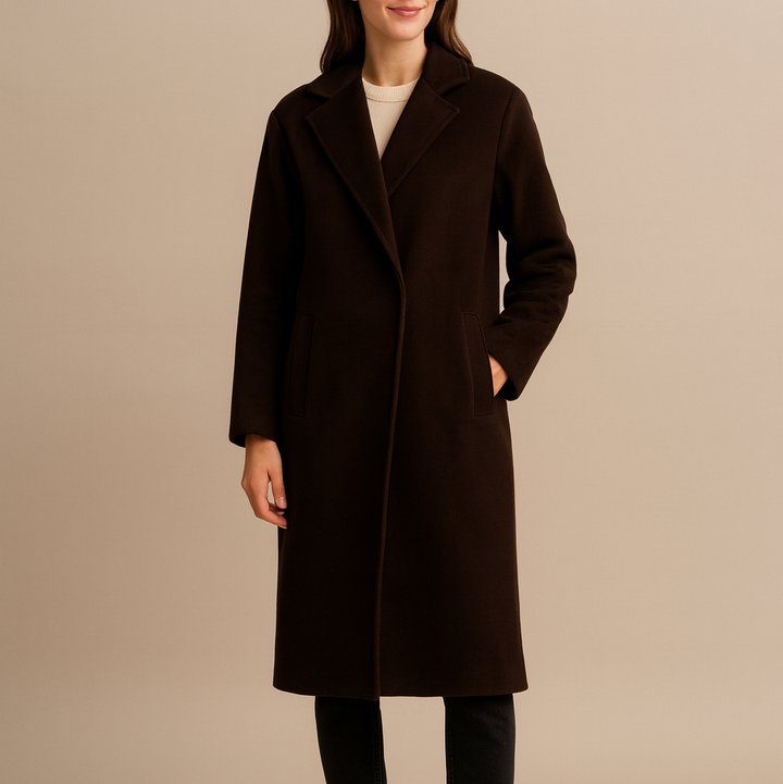 Damescolbert met wijd uitgesneden effect - Alviane