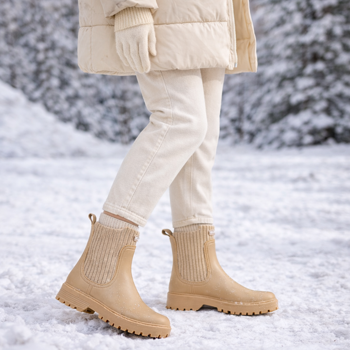 Waterdichte, slipvaste regenlaarzen voor dames - Lirena