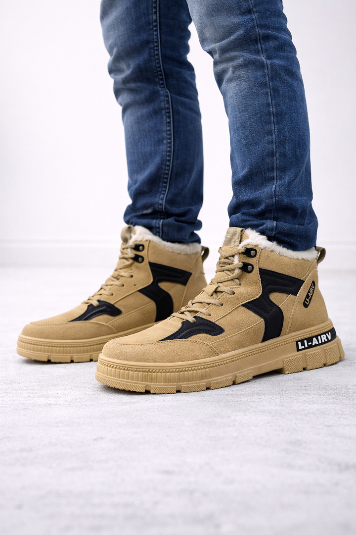 Winter thermische enkellaarsjes voor heren - Brakov