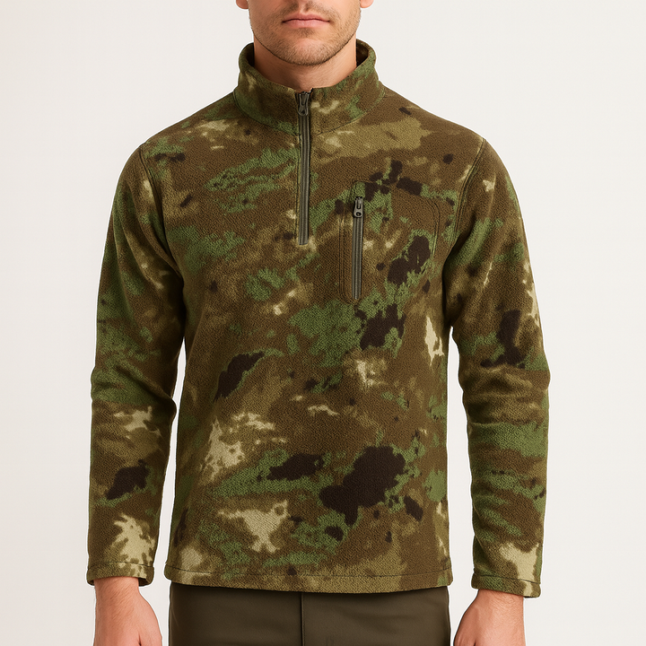 Thermisch fleece trainingsjack voor heren - Kravem