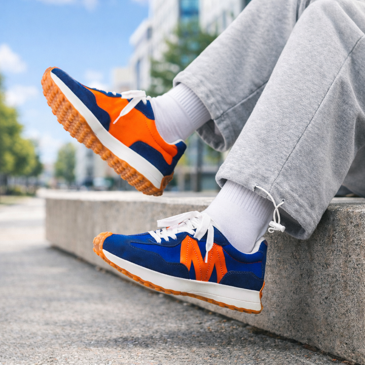 Canvas herenschoenen met een stedelijk profiel - Milaan