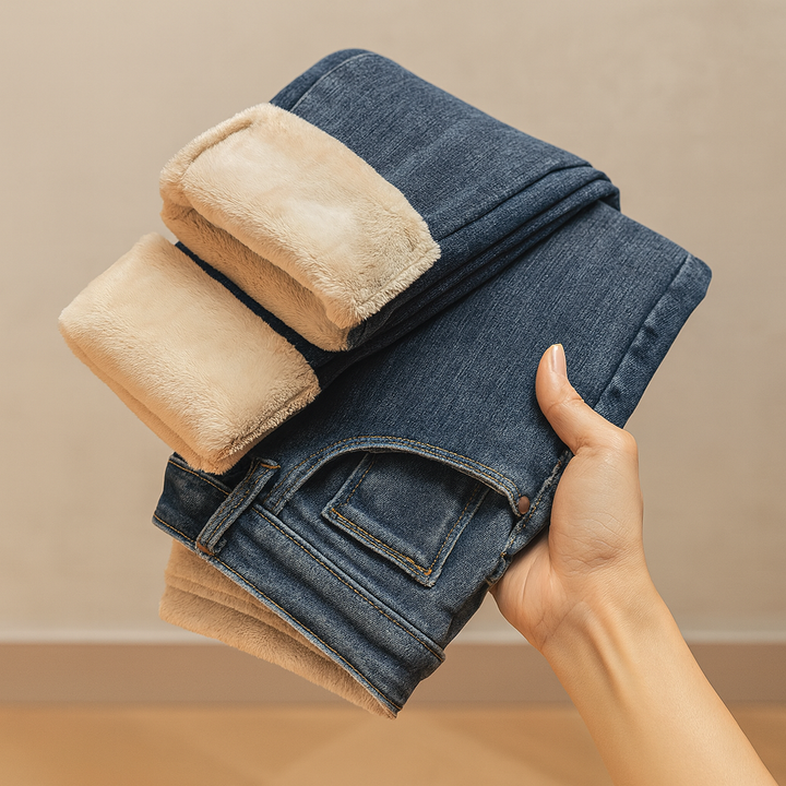 Thermobroek met fleecevoering voor dames - Aurelise