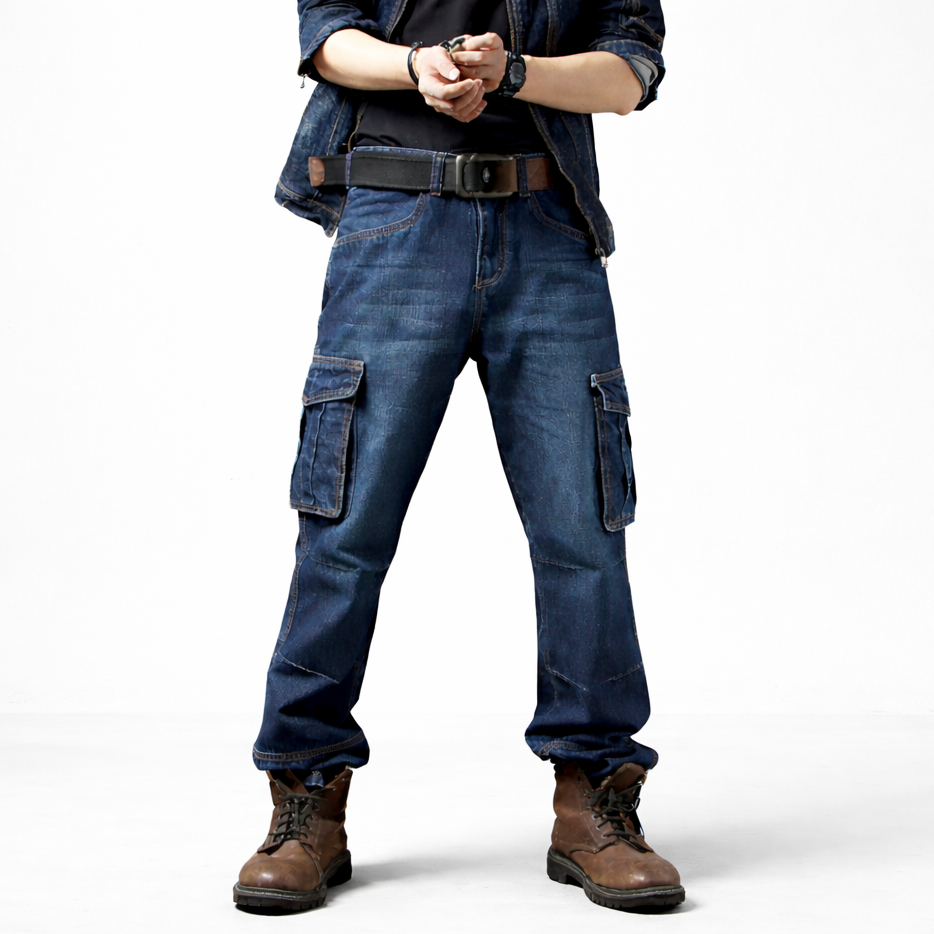 Baggy cargo herenbroek - Hakon