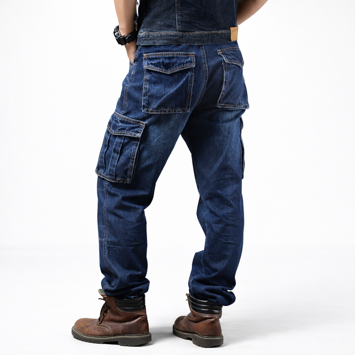 Baggy cargo herenbroek - Hakon