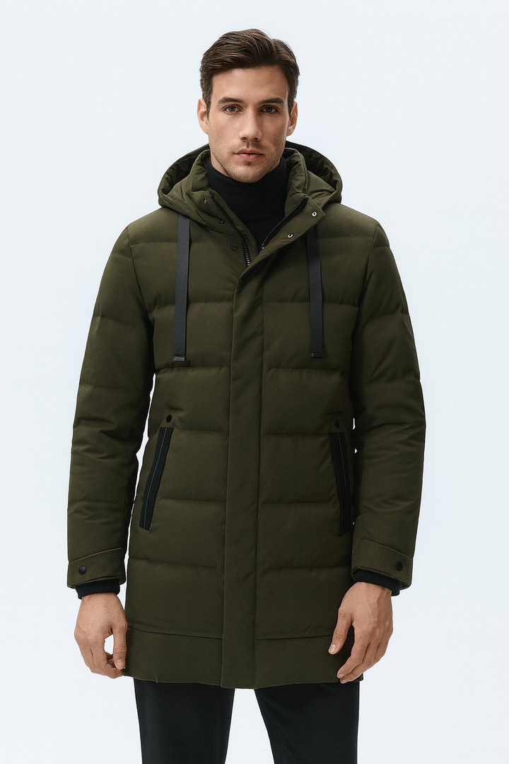 Gewatteerde jas met thermo-effect voor heren - Elliot