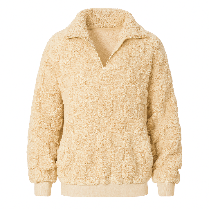 Fleece coltrui met ritssluiting - Noémie