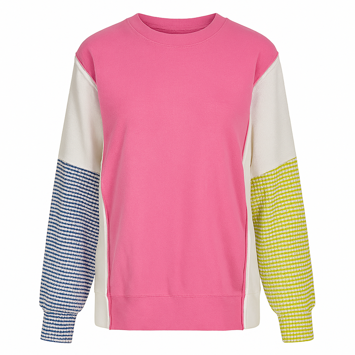 Multicolour casual sweatshirt met lange mouwen - Maelis