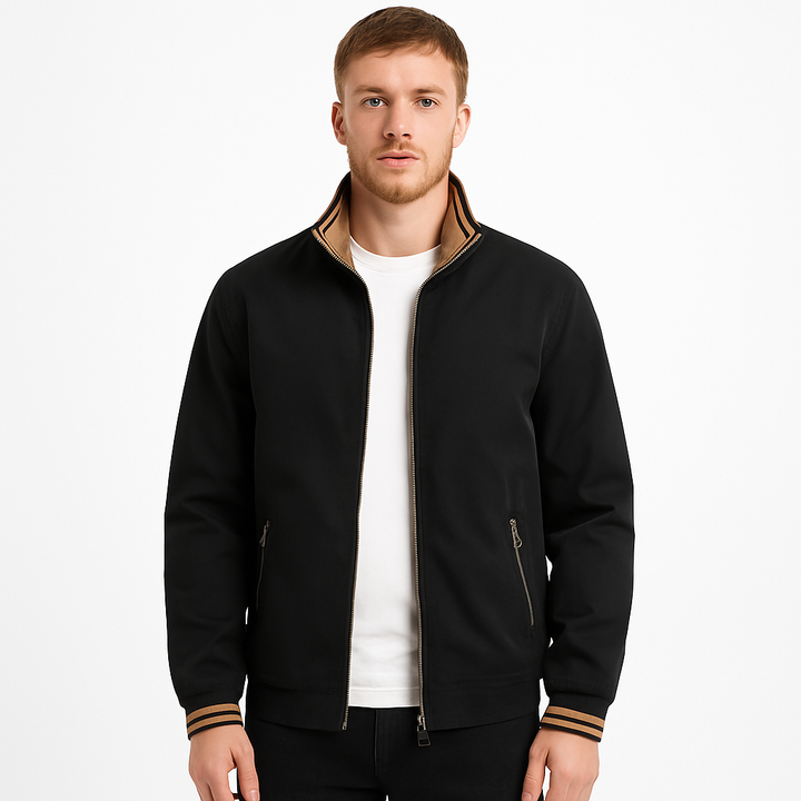 Lichtgewicht casual herenjack met rits - Maldini