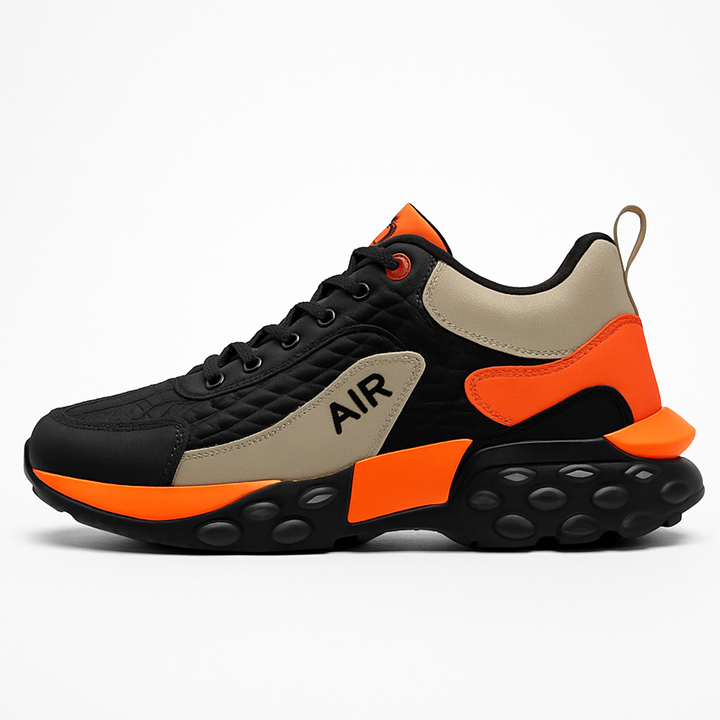 Sneakers met hoge reliëfzool - Varek