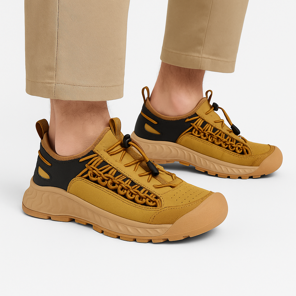 Brevik - Brevik - Ademende schoenen met snelle vetersluiting