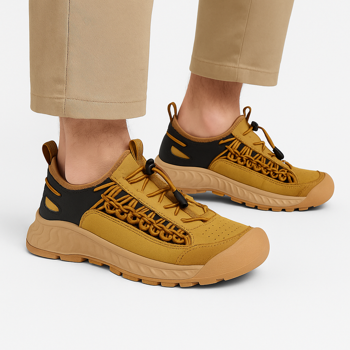 Brevik - Brevik - Ademende schoenen met snelle vetersluiting
