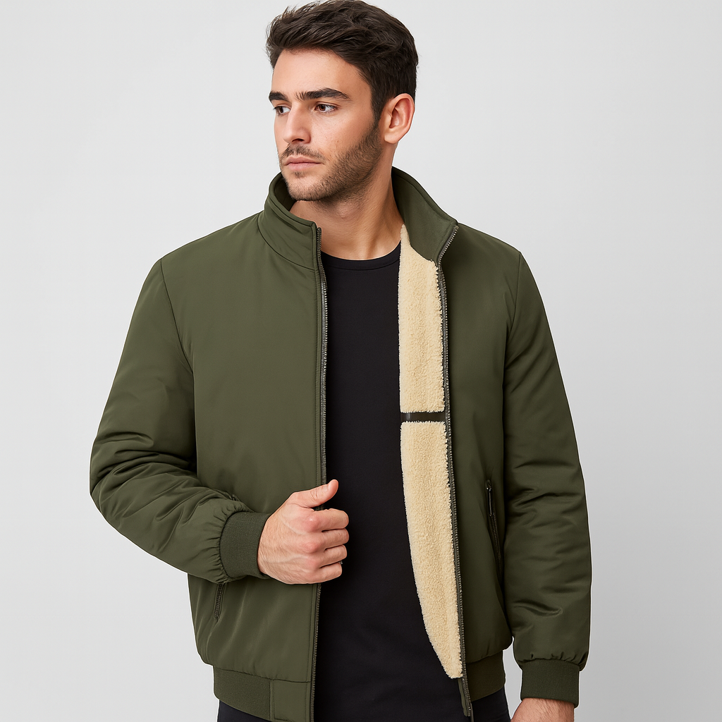 Heren fleece binnenjack met rits - Boaz