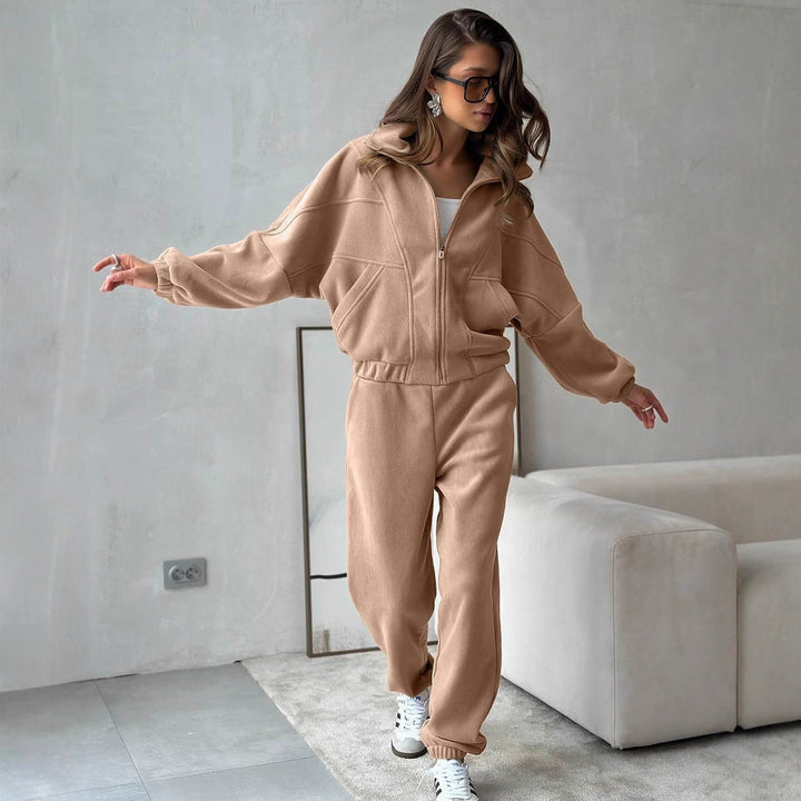 Casual dames sportoutfit met capuchon - Arlette