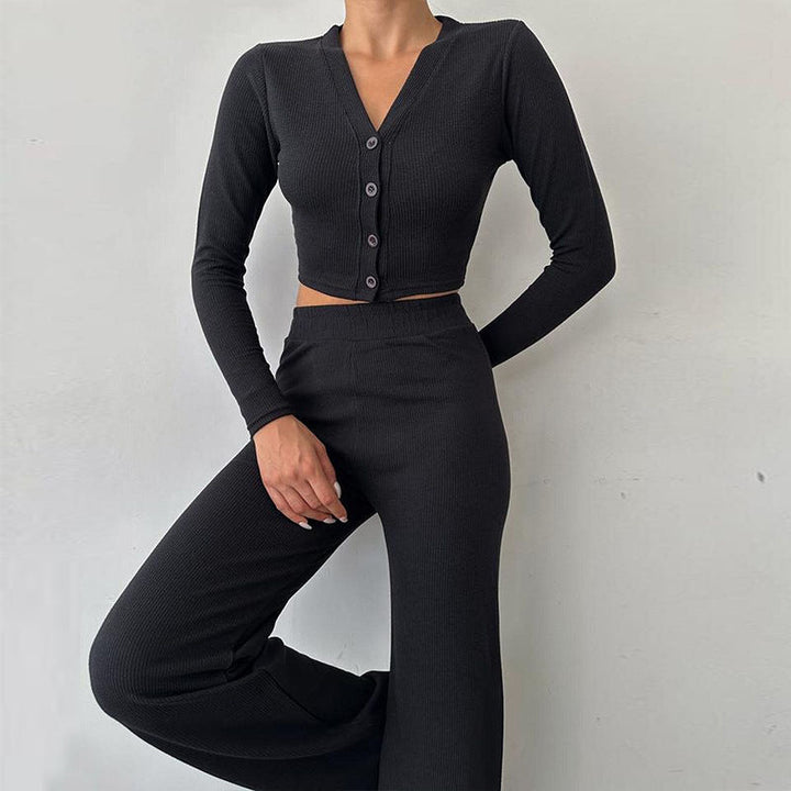 Tweedelige gebreide set voor dames - Sofia