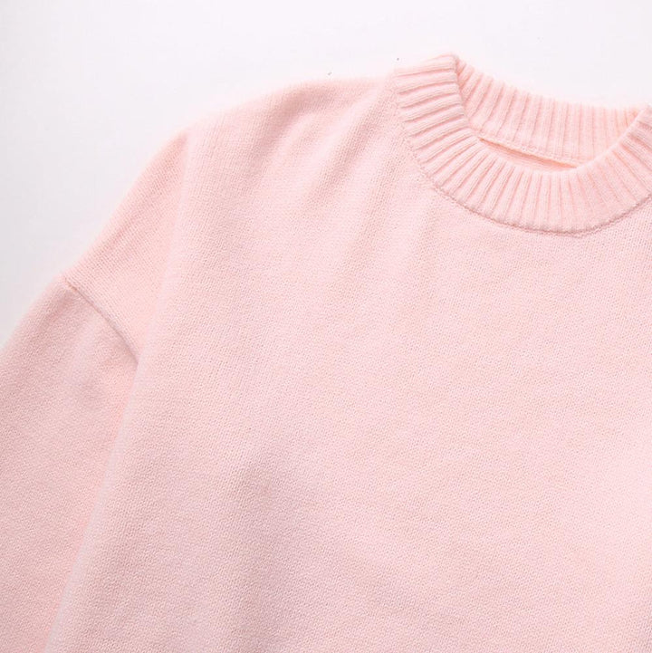 Zacht gebreide oversized damestrui casual stijl - Karina