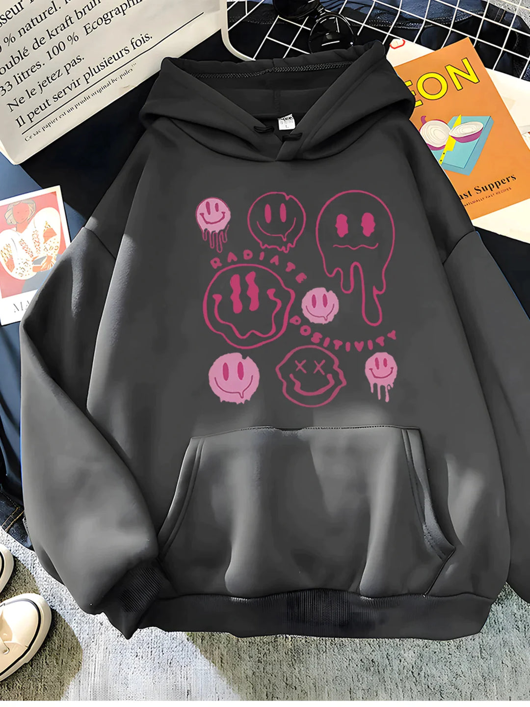 GIA - Grappige grafische hoodie