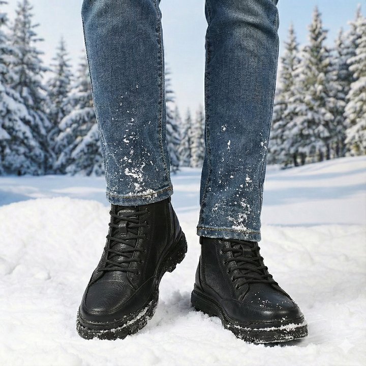 Herenlaarzen in vintage stijl - Brevik