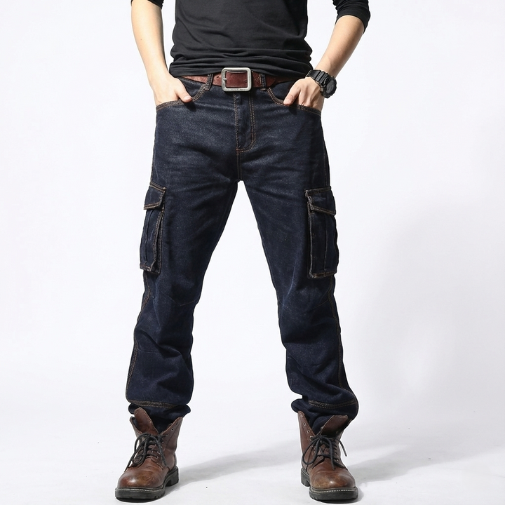 Baggy cargo herenbroek - Hakon