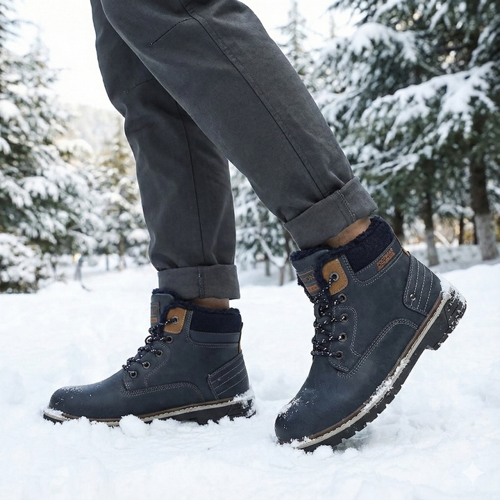 Heren winterlaarzen met thermovoering en robuuste zool - Karsen