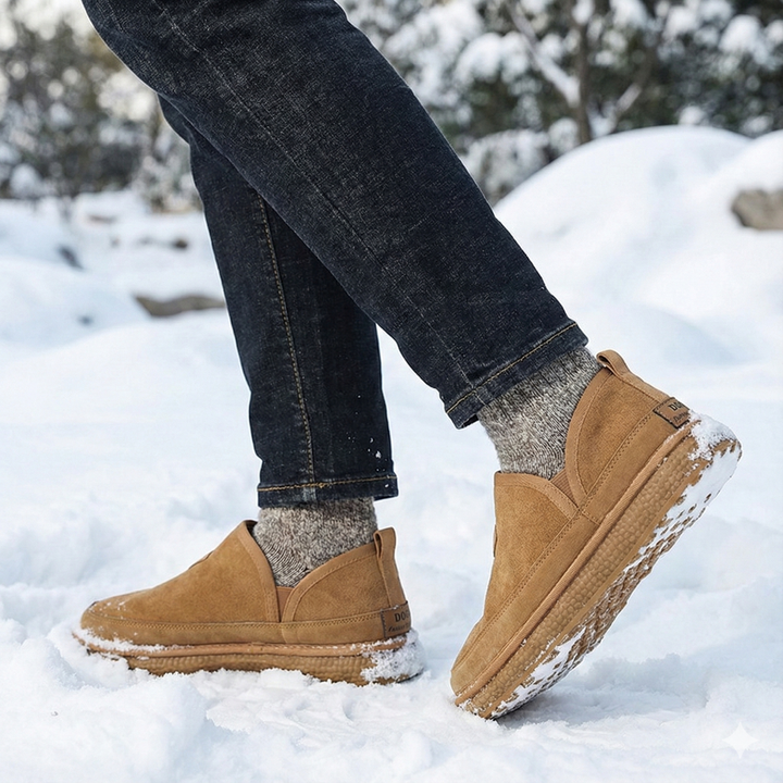 Herenschoenen met thermische fleece - Zoryen