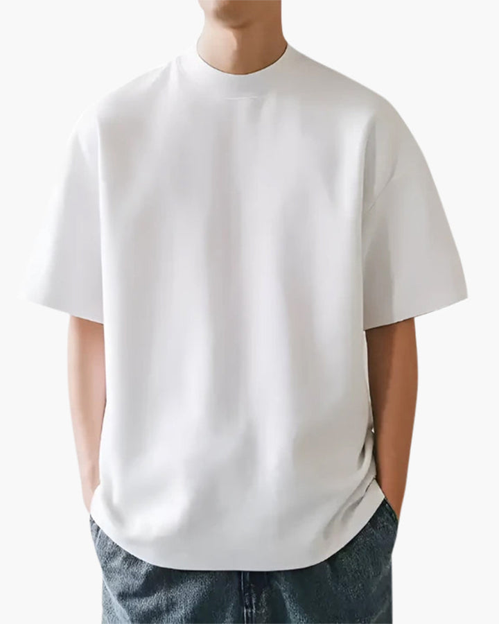 Heren-T-shirt korte mouwen - Casual & ronde hals