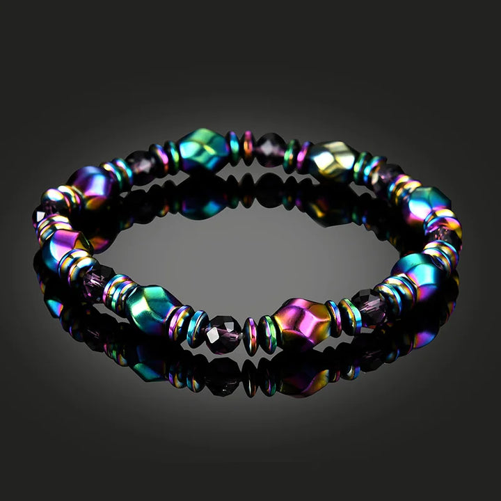 Armband energetiserende metalen kralen magnetisch ontwerp - Eonix