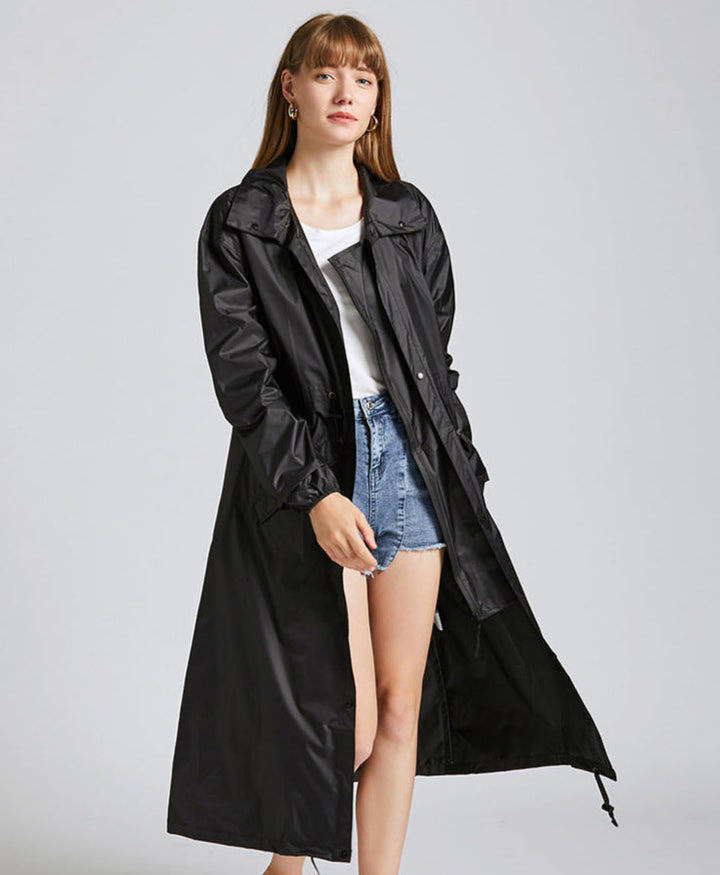 Waterdichte en draagbare waterdichte poncho