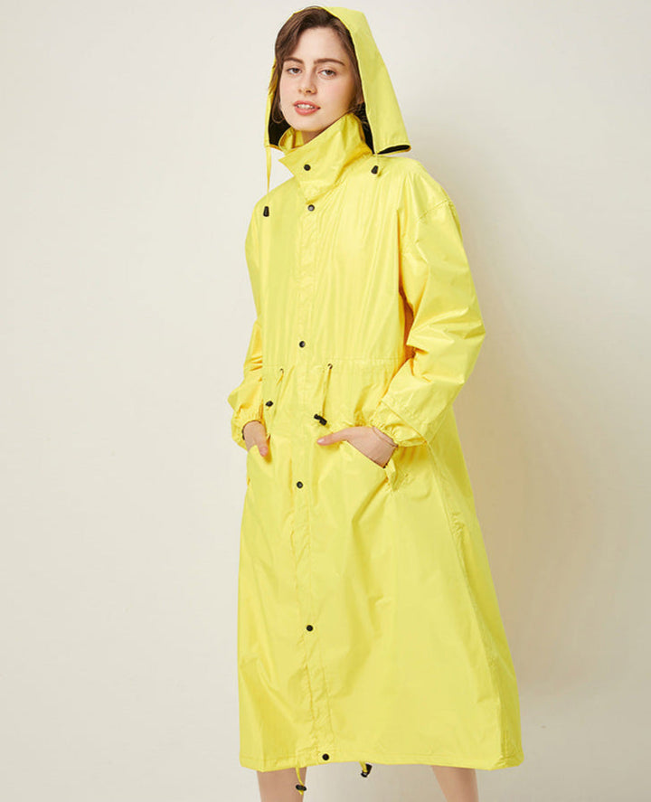 Waterdichte en draagbare waterdichte poncho