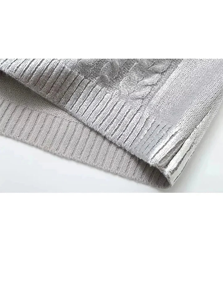 Clarina - Losgebreide kabeltrui