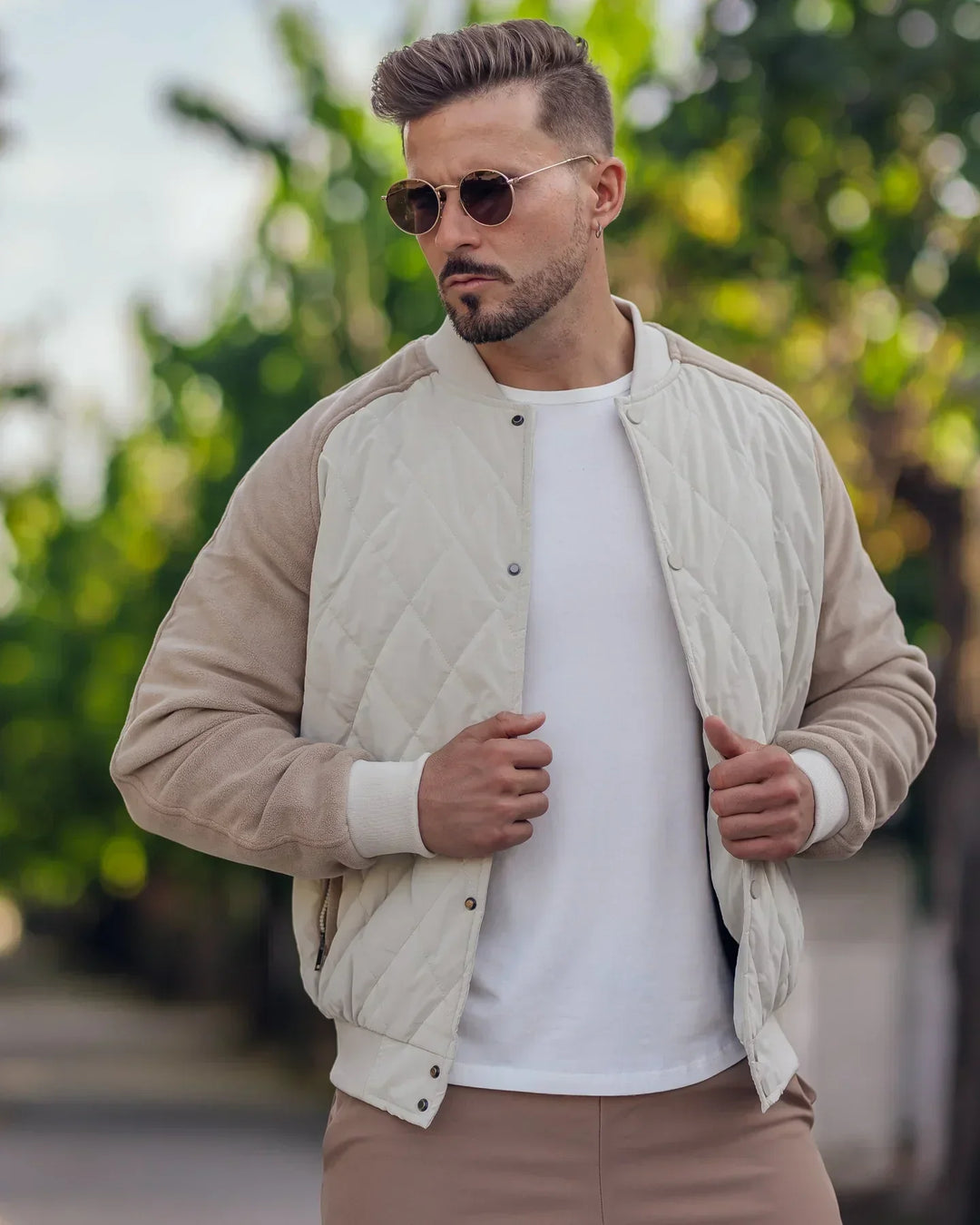 Gewatteerd casual jack - Emil