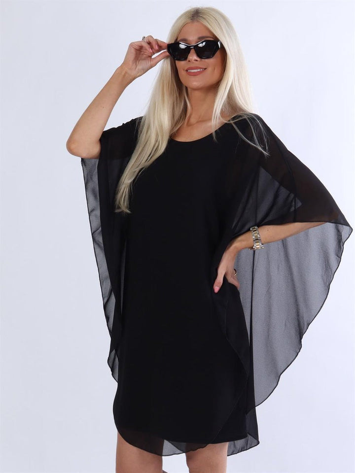 Marena - Tuniekjurk met chiffon lagen