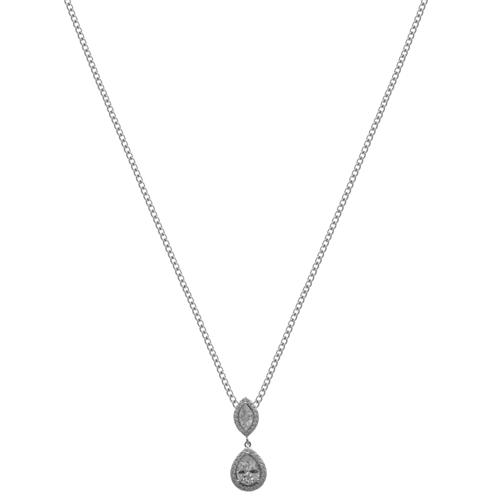 Posh Crystal 2.0 ketting 14K verguld