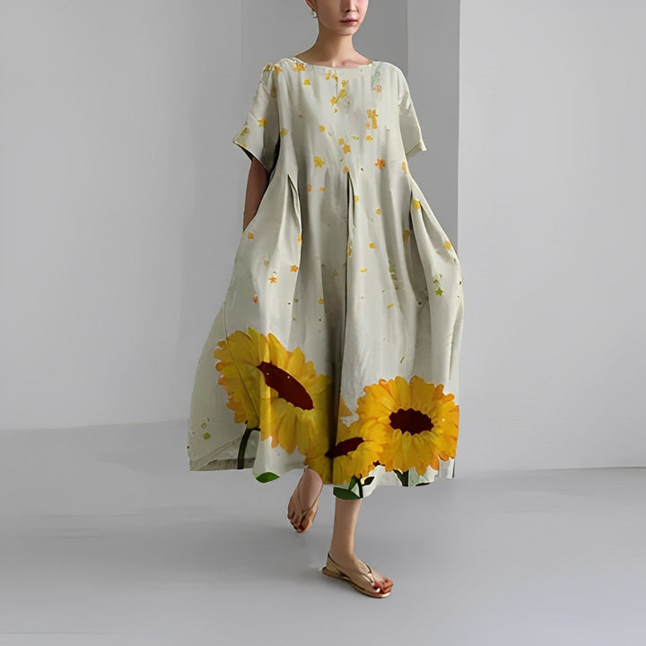 Katarina - Boho bloemenjurk voor een stijlvolle verschijning