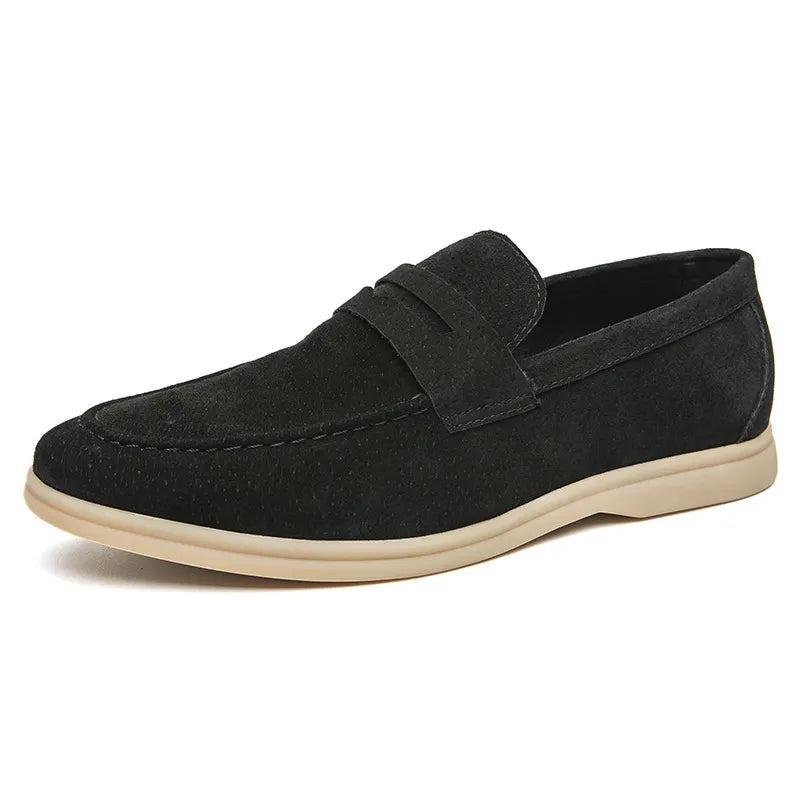 Oliver - Stijlvolle leren loafers voor heren, comfortabel en duurzaam