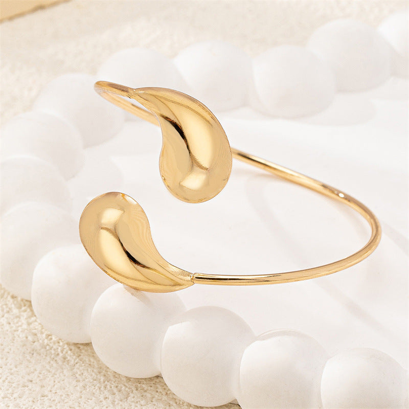 Minimalistische damesarmband met glinsterende druppel - Lunaria
