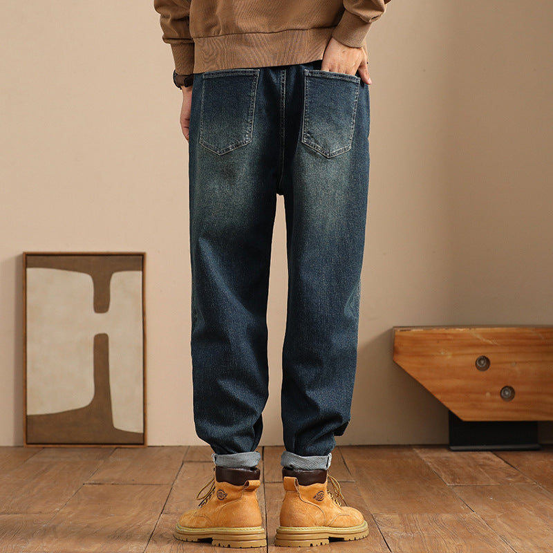 Lange denim herenbroek - Adrien