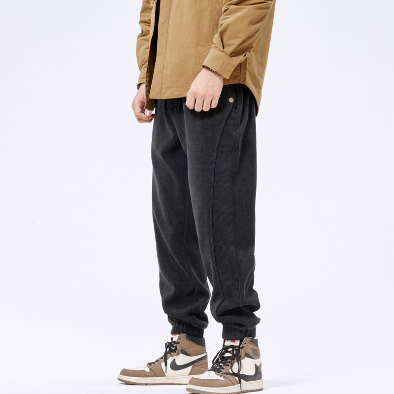 Jogger in ribfluweel - Leandro