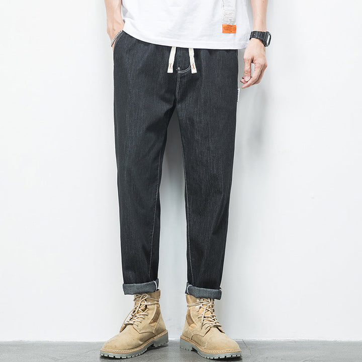 Rechte denim herenbroek - Leonidas