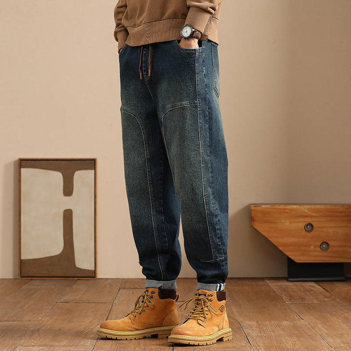 Lange denim herenbroek - Adrien