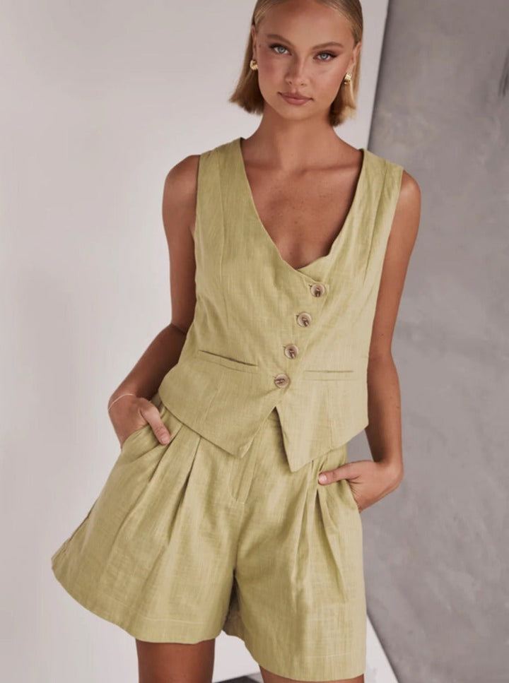 Belina - Dames Vest Set