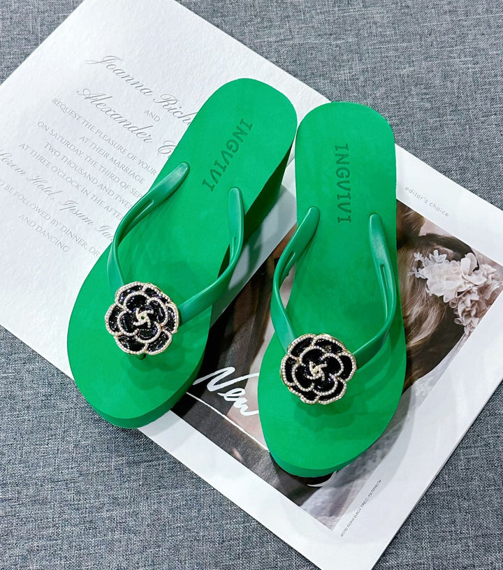 Henly - Zomerteenslippers voor dames